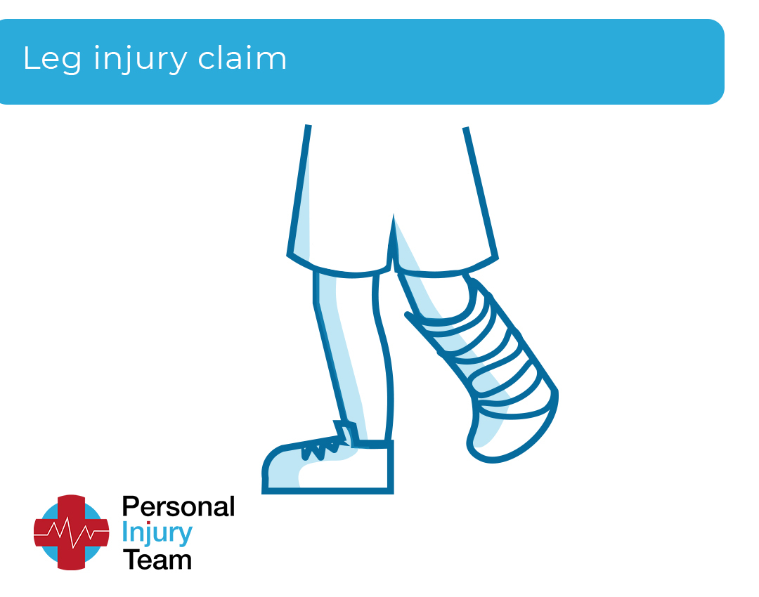 Leg, foot and toe injury claim