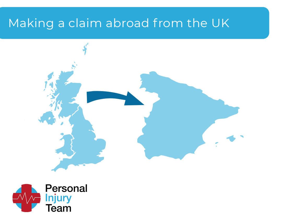If I am injured abroad, can I make a claim from the UK