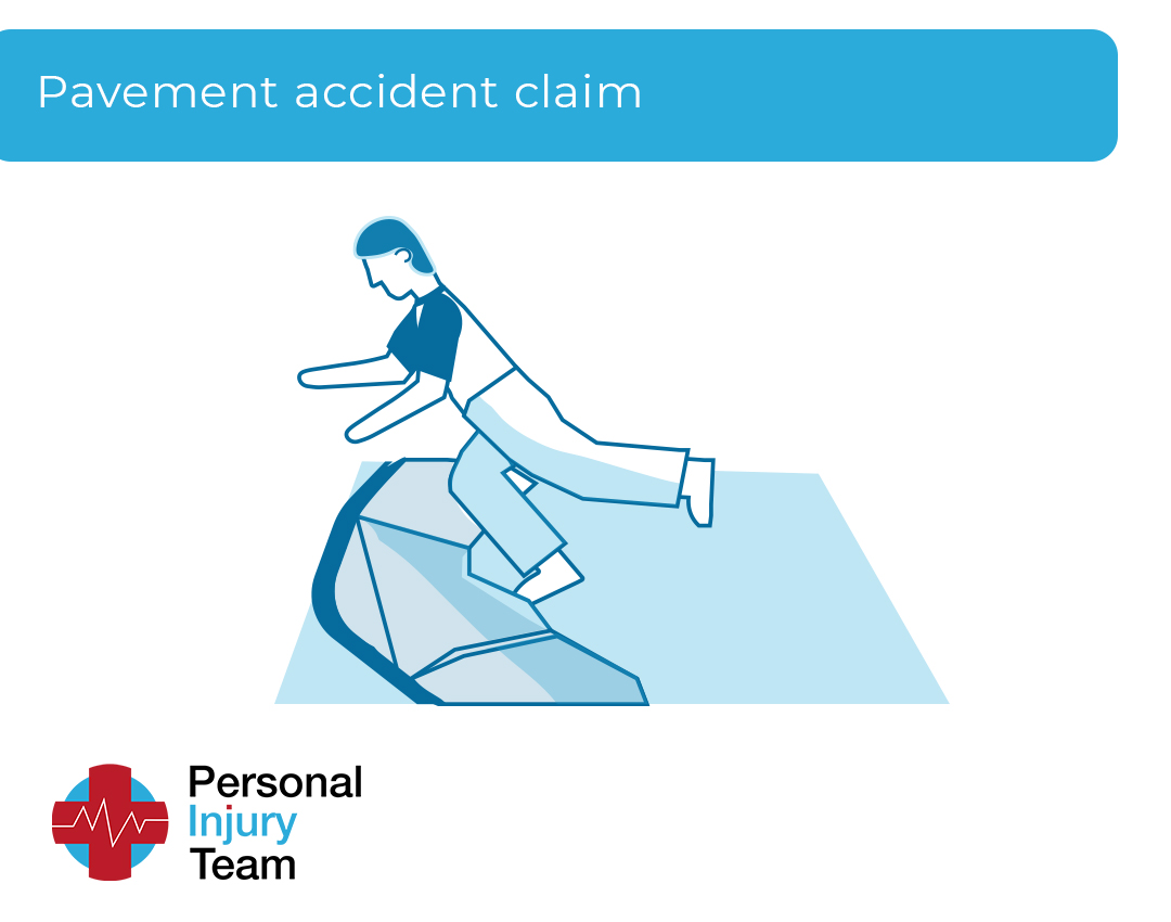 A pavement accident claim seeks compensation for a personal injury