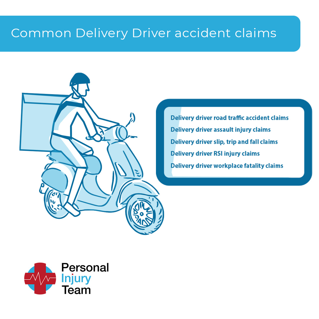 Common Delivery Driver accident claims