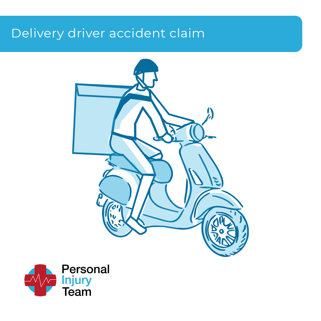 Delivery driver accident claim